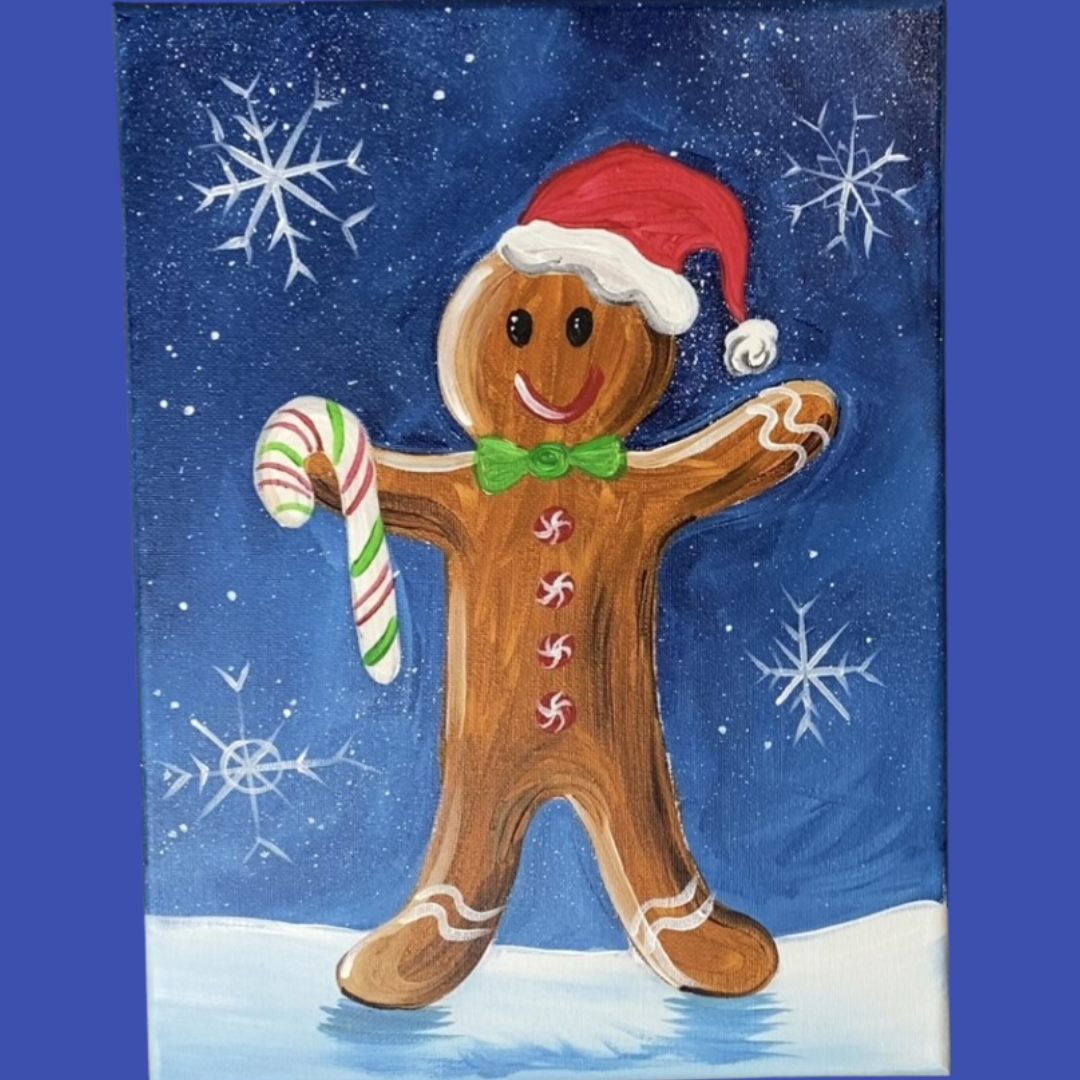 Parent/Child Gingerbread Canvas Class